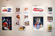 「ガンダム LIVE EXPO～ジオンの世紀～」会場の展示の様子。