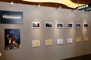 「ガンダム LIVE EXPO～ジオンの世紀～」会場の展示の様子。