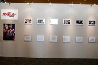 「ガンダム LIVE EXPO～ジオンの世紀～」会場の展示の様子。