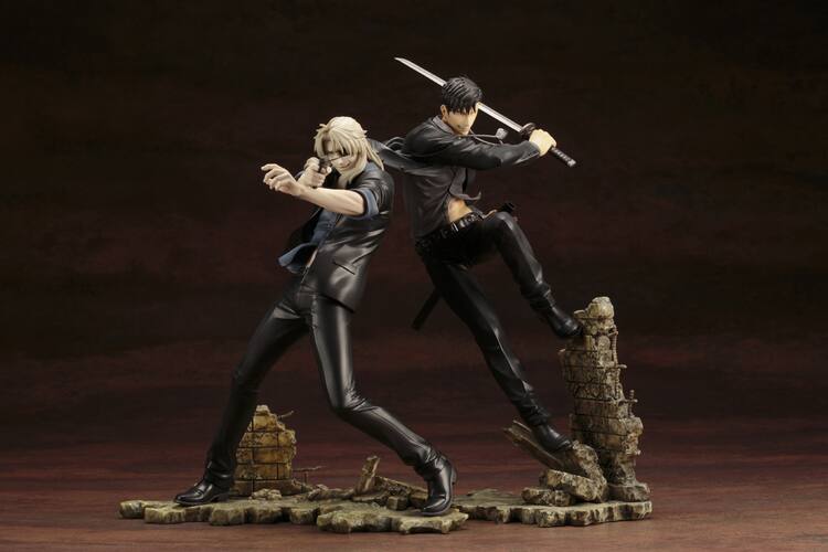 GANGSTA.」戦闘中のウォリック＆ニコラスが躍動感溢れるフィギュアに 