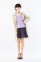 一松モデルの着用例。