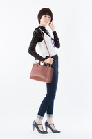 カラ松モデルの着用例。