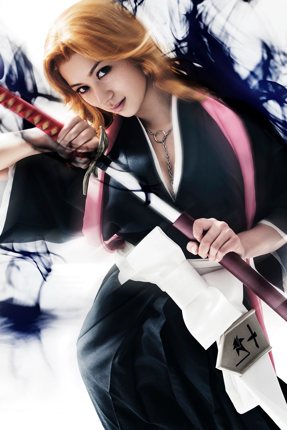 高橋ユウ扮する松本乱菊。 - ミュージカル「BLEACH」一護と護廷