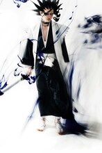 川上将大扮する更木剣八。