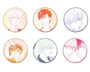 「花恋つらね」「飴色パラドックス」トレーディング缶バッジ