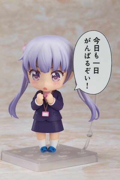 「ねんどろいど 涼風青葉」の「台詞吹き出しパーツ」使用例。