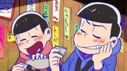 アニメ「おそ松さん」に登場した居酒屋シーン。(c)⾚塚不⼆夫／おそ松さん製作委員会