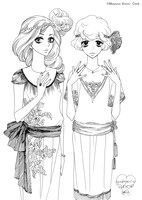 安野モヨコの描き下ろしイラスト。