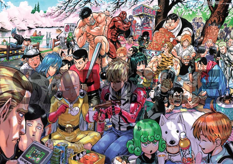村田雄介描き下ろしポスターの全貌公開 ワンパンマン 全巻購入特典で コミックナタリー
