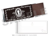チケット代に含まれるチョコレート型メモパッド。