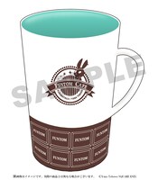 新規グッズの新色のマグカップ。