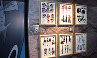 「東京ワンピースタワー」に展示された「ONE PIECE FILM GOLD」の設定資料。