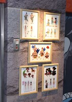 「東京ワンピースタワー」に展示された「ONE PIECE FILM GOLD」の設定資料。