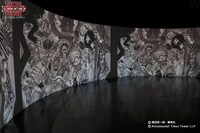 「360ログシアター～The World of ONE PIECE～」の様子。