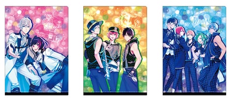 6月16日頃より販売されているクリアファイル。