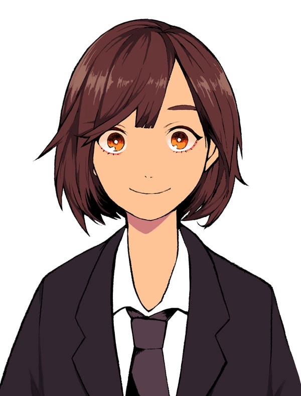 「捕まえたもん勝ち！七夕菊乃の捜査報告書」の主人公・七夕菊乃。