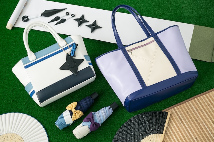 忍たま」土井先生と利吉さんイメージのバッグ＆傘が登場！各学年の財布 