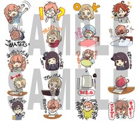 「ドージン活動、はじめました!?」のLINEスタンプ。