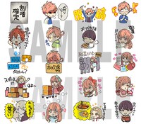 「ドージン活動、はじめました!?」のLINEスタンプ。