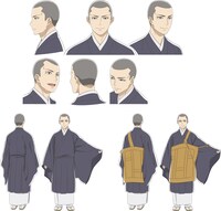 藤山俊亮のキャラクターデザイン設定画。