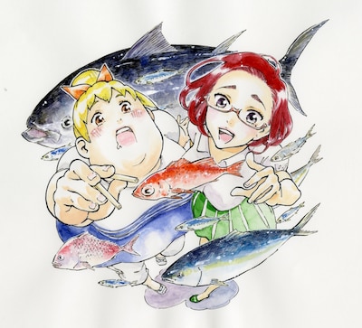 「海めし物語」のカット。