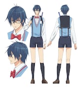 三宮銀次郎(CV:杉田智和)のキャラクター設定画。