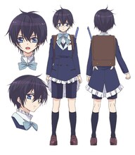 野口一男（CV：村瀬歩）のキャラクター設定画。