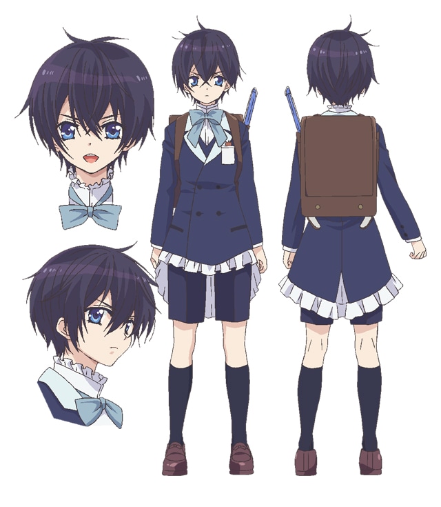 野口一男（CV：村瀬歩）のキャラクター設定画。