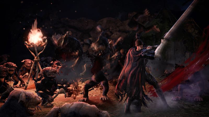「ベルセルク無双」より。 ※画面写真は開発中のPlayStationR4版のもの。