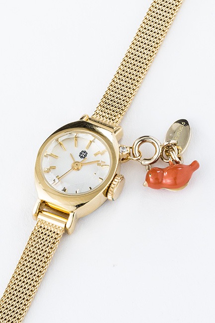 「絆」モデル スイングチャームウォッチ（チャーム：紅野）