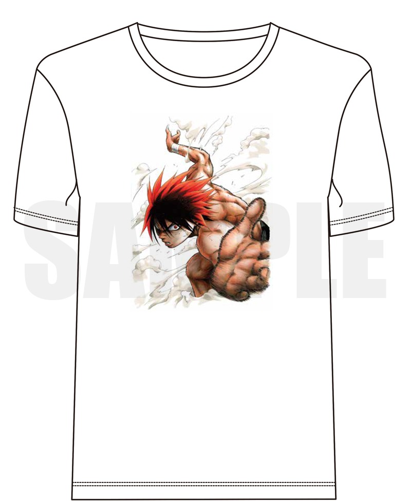「火ノ丸相撲」のTシャツ。(c)SHUEISHA Inc. All rights reserved.