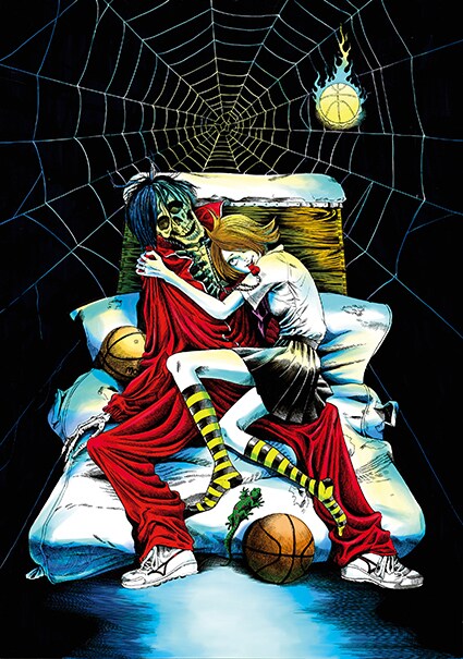 呪みちるによるイラスト。