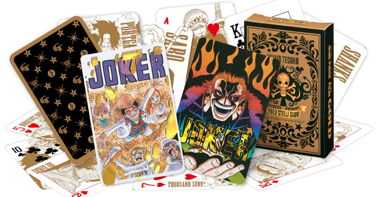 映画ONE PIECE、キャラ勢揃いのトランプが特典に！ジョーカーは描き 