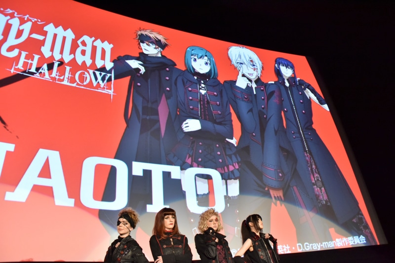 「h.NAOTO」とのコラボミニファッションショーの様子。
