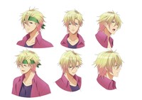 長澤嵐（CV：津田健次郎）のキャラクター設定画。