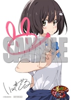 「この美術部には問題がある！」6巻アニメイト秋葉原、アニメイト池袋本店、アニメイト新宿、アニメイト渋谷特典の描き下ろしブロマイド。