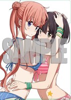 「この美術部には問題がある！」6巻メロンブックス特典のクリアファイル。