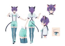 レンレン（CV：蒼井翔太）のキャラクター設定画。