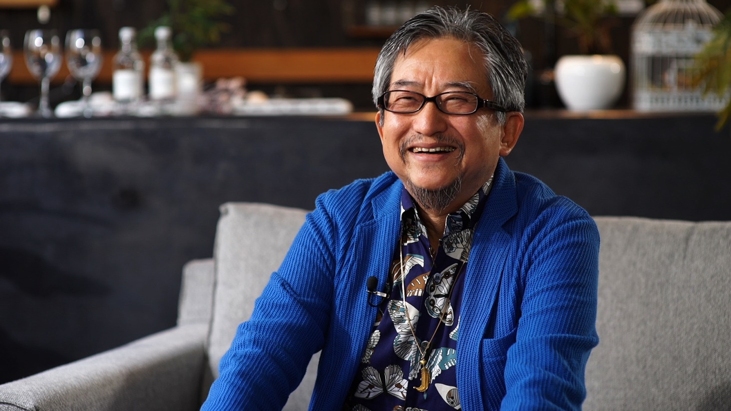 「この映画が観たい」に出演した永井豪。