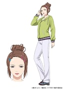 甲斐田裕子演じる高城さつき。