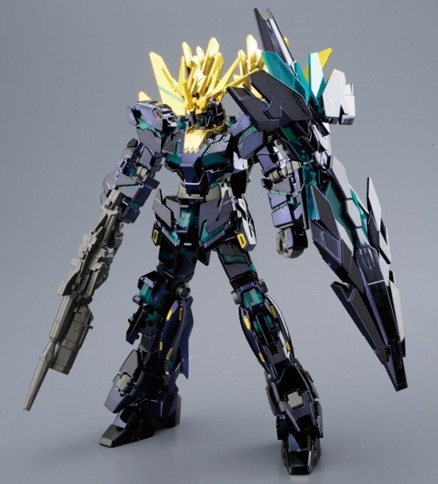 イベント限定 Hguc 1 144 ユニコーンガンダム2号機バンシィ ノルン デストロイモード グリーンフレーム チタニウムフィニッシュ Ver 画像ギャラリー 14 17 コミックナタリー