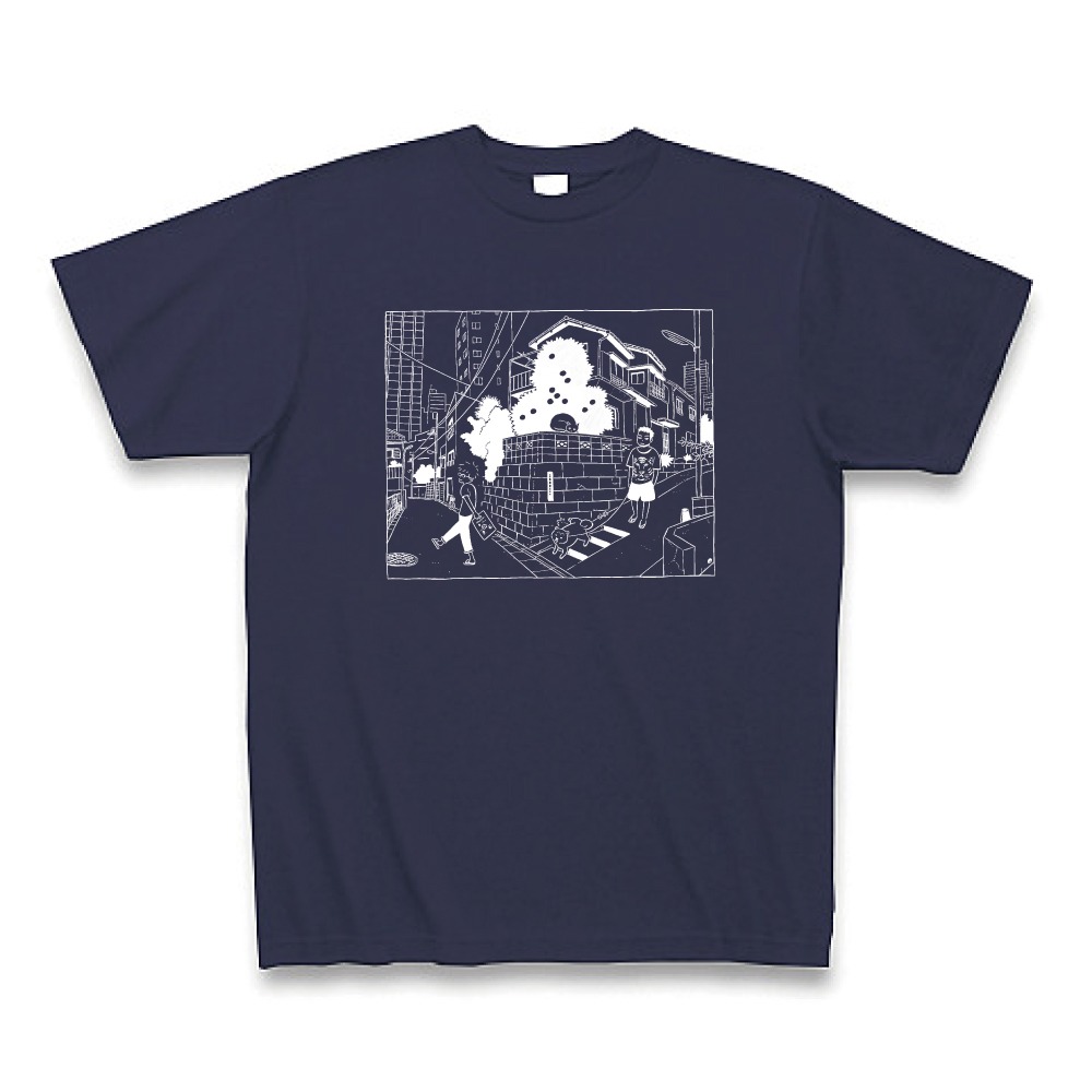 「VVオリジナル トーキョーエイリアンブラザーズTシャツ ネイビー」