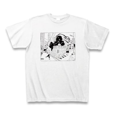 「VVオリジナル トーキョーエイリアンブラザーズTシャツ ホワイト」