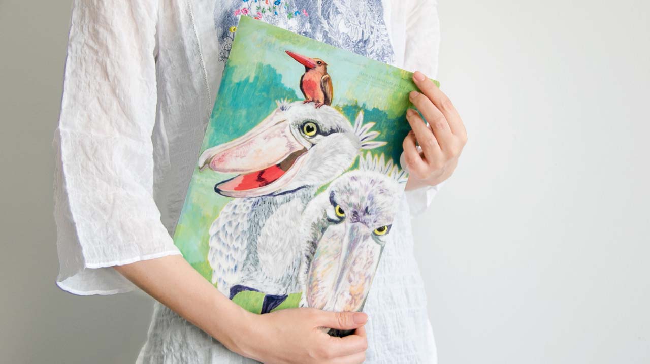 TOBICHI2で行われる展覧会やオンラインショップで発売されるクリアファイル。