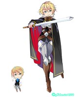 ねこみんとによるマンガ版「私、能力は平均値でって言ったよね！」のメーヴィス。