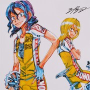 「『弱虫ペダル』キャンバスパネル 手嶋純太＆青八木一」