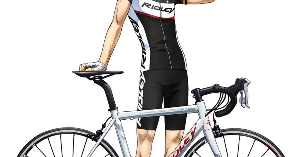 弱虫ペダル」と自転車メーカーのリドレーがコラボ！東堂のイラストが 