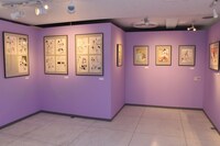 「大和和紀画業50周年記念原画展 in 東武百貨店池袋店」の様子。