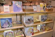 「大和和紀画業50周年記念原画展 in 東武百貨店池袋店」の様子。
