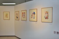 「大和和紀画業50周年記念原画展 in 東武百貨店池袋店」の様子。